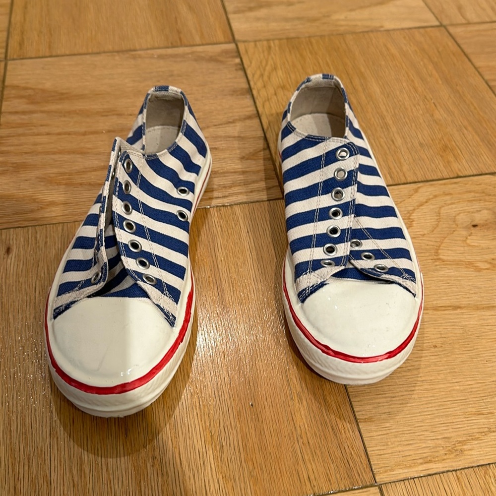 Marni size 6 striped sneakers